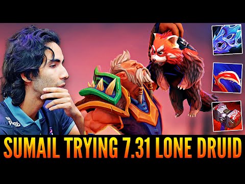 👉 SUMAIL Trying The New 7.31 Lone Druid As Carry vs 5 Melee Monster - Dota 2 Highlights