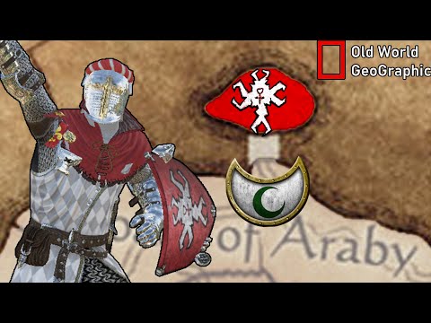 Fyrus, the Bretonnian Island Stronghold  off the Coast of Araby - Old world Geographic