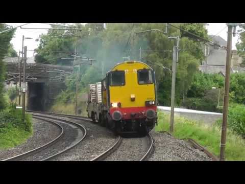20302/20305 6K73 Sellafield - Crewe flasks 10th August 2013 THRASH !!
