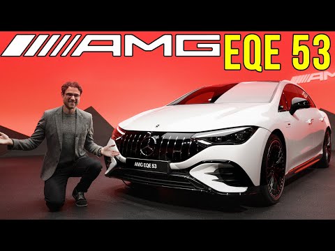 Mercedes EQE 53 AMG Premiere! The E-Class or CLS EV as performance AMG!