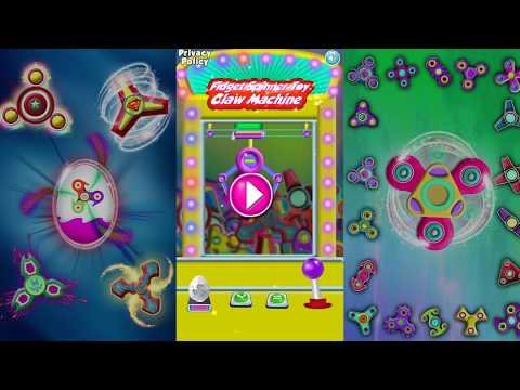 Fidget Spinner Toy Claw Machine Video