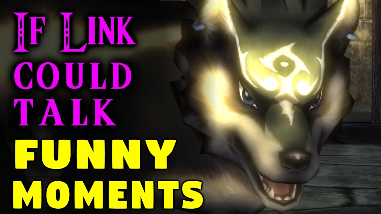 If Link Could Talk in Twilight Princess - Funny Moments