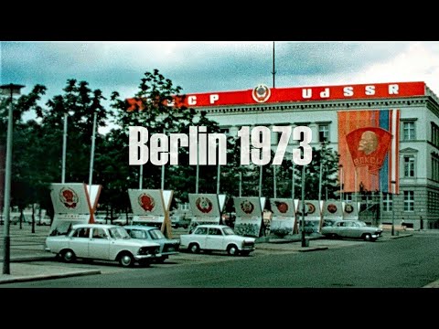 Berlin DDR 1973 - Rundgang durch Berlin-Mitte - Müggelspree Rundfahrt