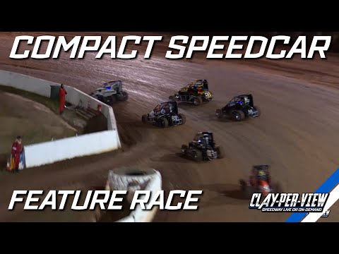 Compact Speedcars | Toowoomba - 12th Nov 2022 | Clay-Per-View Highlights
