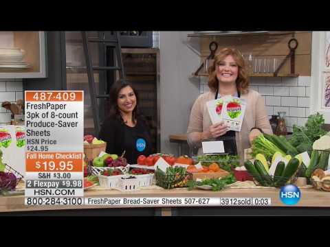 HSN | Kitchen Innovations featuring FreshPaper Premiere 09.19.2016 - 04 PM