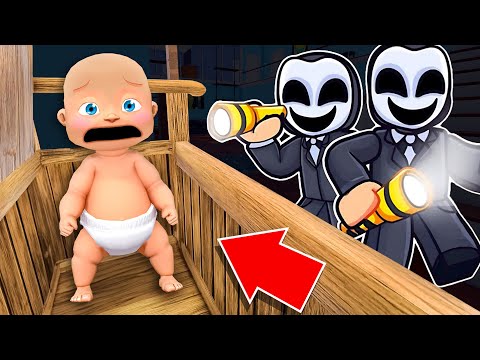 Bebek Oyununda KÖTÜ SUÇLULAR EVİMİZE SALDIRDI!