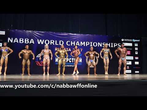 On Stage - Men & Women Professional - NABBA World Championship 2017