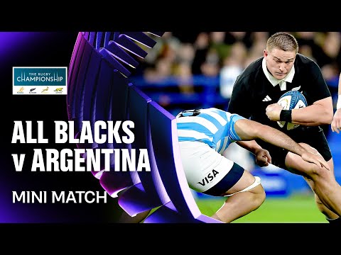 All Blacks v Argentina 2025 | MINI MATCH | HISTORIC SHOWDOWN 🔥