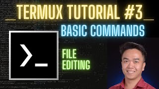 TERMUX BASIC COMMANDS TUTORIAL #3 - FILE EDITING #tutorial
