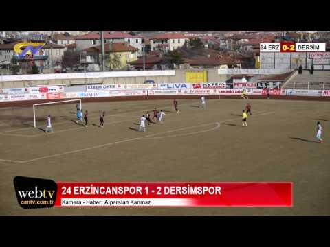24 Erzincanspor Dersimspor karşılaşması