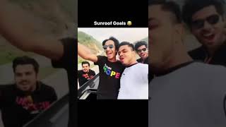Sunroof goals❣️funny 🤣friends video