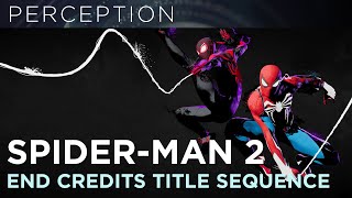 OFFICIAL Marvel's Spider-Man 2: End Credits Title Sequence