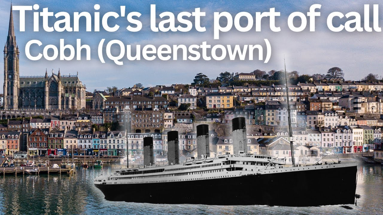 Visiting the Beautiful Small Irish Town With a BIG History. Titanic's LAST Port of Call: Cobh
