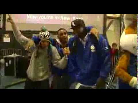 Karaoké à Belfius Mons-Hainaut: Les joueurs chantent!