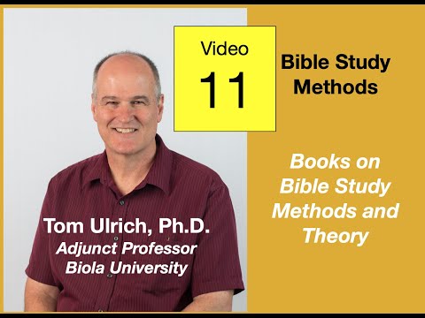 BSM11: Books on Bible Study Methods