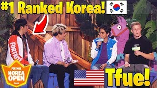Tfue vs #1 RANKED SOUTH KOREA PLAYERS! $1,000,000 Fortnite Korea Solo Tournament (SUPER INTENSE)