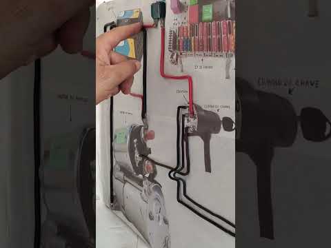 sistema de partida do carro 3/4