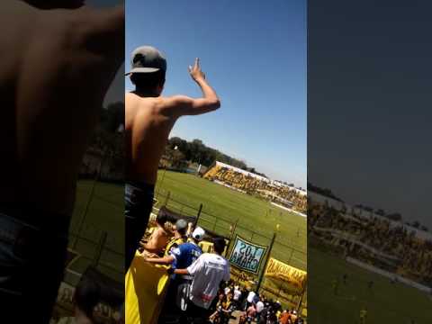 "Hinchada de Almirante Brown con San Telmo. 25-09-16. Querido Almirante" Barra: La Banda Monstruo &bull; Club: Almirante Brown