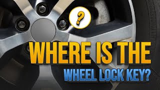 Wheel Lock Key: Where Is It How Do I Replace It