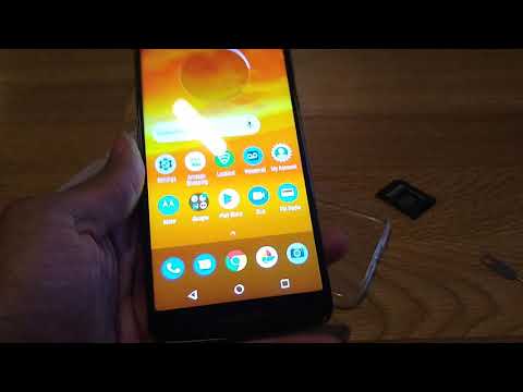 Setting up a 256GB MicroSD SanDisk Ultra Plus on Moto E5 Plus