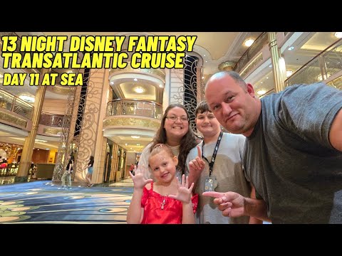 Thumbnail for Disney Fantasy 13 Night Transatlantic Cruise Day 11 at Sea more ocean Disney Cruise line 11/13/2025