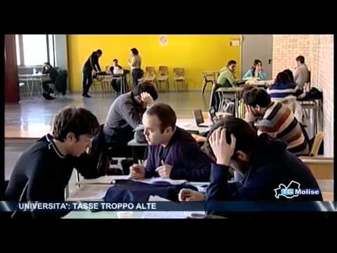 Univerità: tasse troppo alte