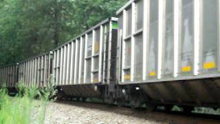 preview picture of video 'Coal train at Glenita, Virginia'