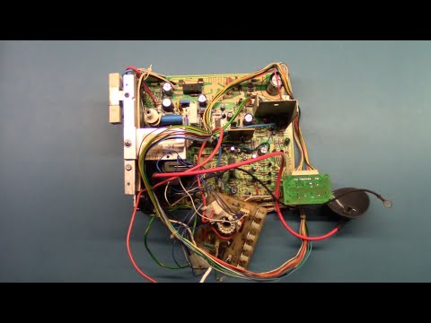 25" K7000 Arcade Monitor Chassis Repair - Cracked Flyback, 'Was' Blowing Fuses, Bad Solder Joints