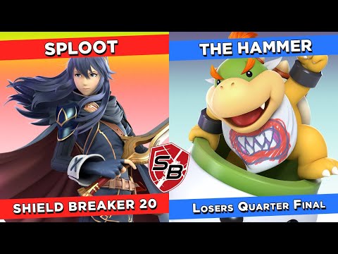 Shield Breaker 20 - Sploot (Lucina) Vs. The Hammer (Bowser Jr.)