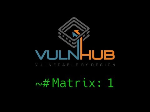 VulnHub CTF Walkthrough - Matrix: 1