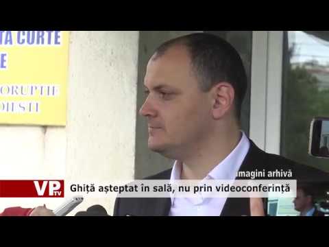 Ghiță așteptat în sală, nu prin videoconferință