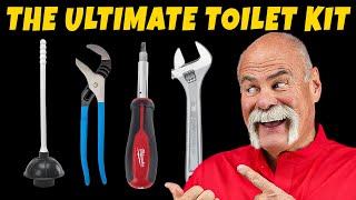 The ONLY 4 Tools You Need To Fix 99% of Toilet Problems
