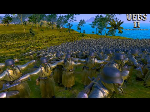 20000 Nazi Zombies VS 25000 Easter Front German   Ultimate Epic Battle Simulator 2  UEBS 2