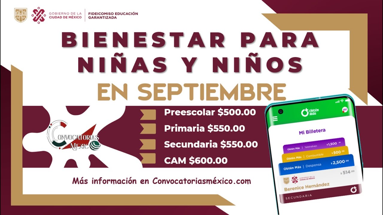 Watch BECA Bienestar Para Niñas y Niños 2022-2023 Tu apoyo en los primero días de SEPTIEMBRE Now BECA Bienestar Para Niñas y Niños 2022-2023 Tu apoyo en los primero días de SEPTIEMBRE