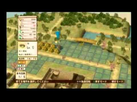 Samurai Warriors 3 Empires - Mitsuhide Empire Mode Gameplay