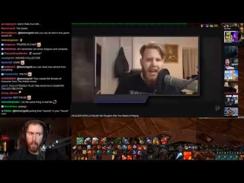 Asmongold Reacts to Nixxiom's Thoughts After Two Weeks of Playing The Elder Scrolls Online