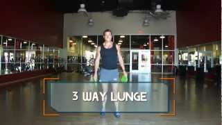 3-Way Lunge exercise video thumbnail