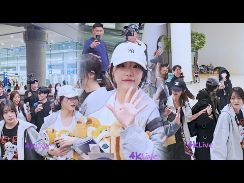 250411 QWER 큐더블유이알 Incheon Arrival from Japan after their first Fan Con