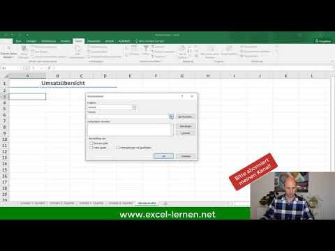 Umsatzzahlen konsolidieren - Lösung 7_7 Herdt - Excel Fortgeschrittene Techniken