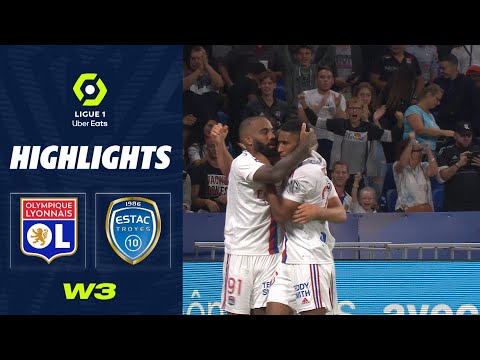 OLYMPIQUE LYONNAIS - ESTAC TROYES (4 - 1) - Highlights - (OL - ESTAC) / 2022-2023