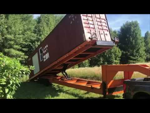 Tennessee Tilt - Shipping Container Trailer