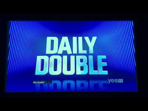 Jeopardy, Dave Belote Day 6 - 1st Daily Double (12/9/09)