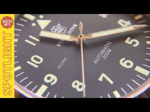 Spotlight: 200m Pilot Watch | STEELDIVE SD1940