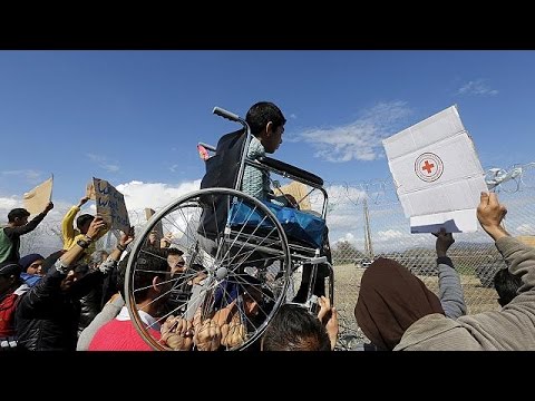 Protest über teilweise Schließung der Balkanroute: Tausende sitzen in Griechenland fest