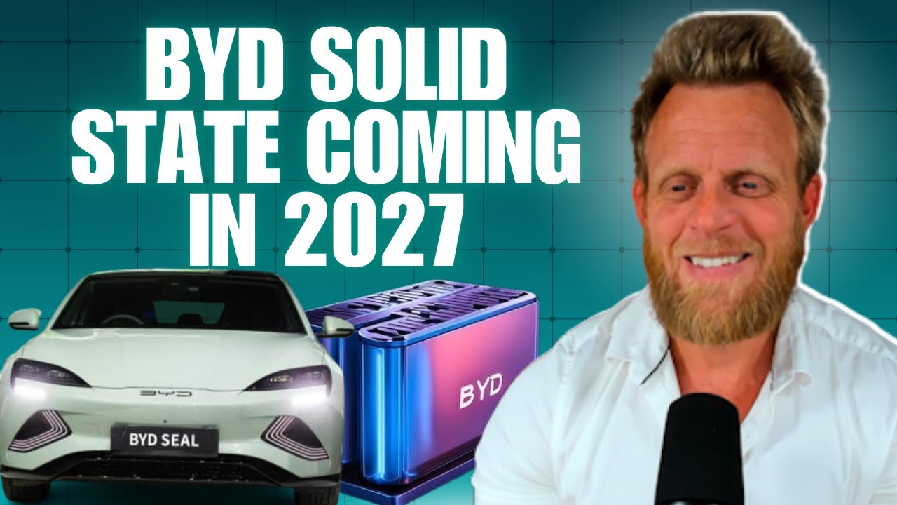 BYD says it will begin using solid-state batteries in electric cars in 2027