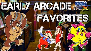 Early Arcade Favorites - Sega, Namco, Atari, Nintendo, & More!