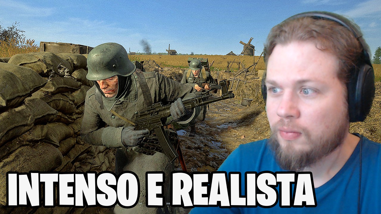 Jogo Realista Simulador da Segunda Guerra Mundial - Hell Let Loose