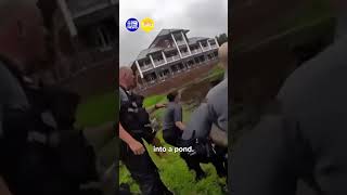 Motorist saved by human chain | 9 News Australia