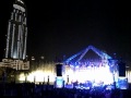 Trilok Gurtu at the Burj Steps