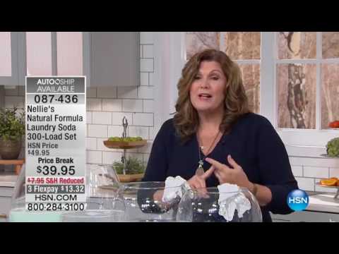 Nellie S Natural Formula Laundry Soda 300Load Set